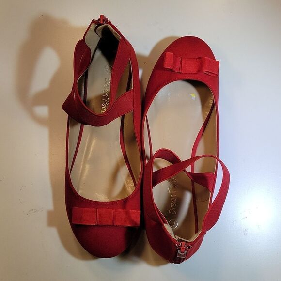 DREAM PAIR BOWNOT BALLET CRISS-CROSS STRAP - Picture 6 of 14